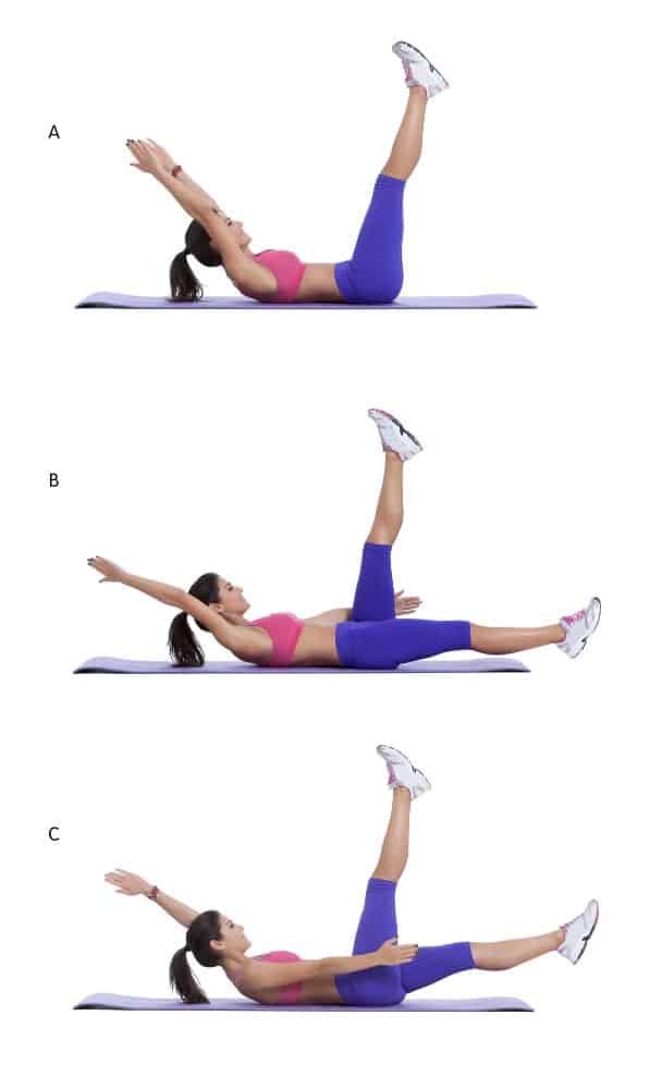 Core exercises for women:Dead Bug