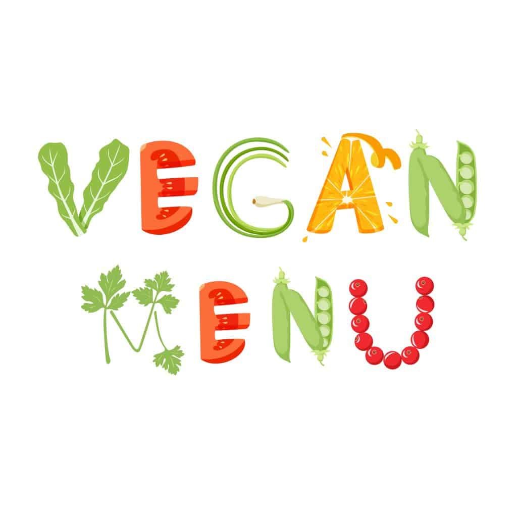 Vegan Menu