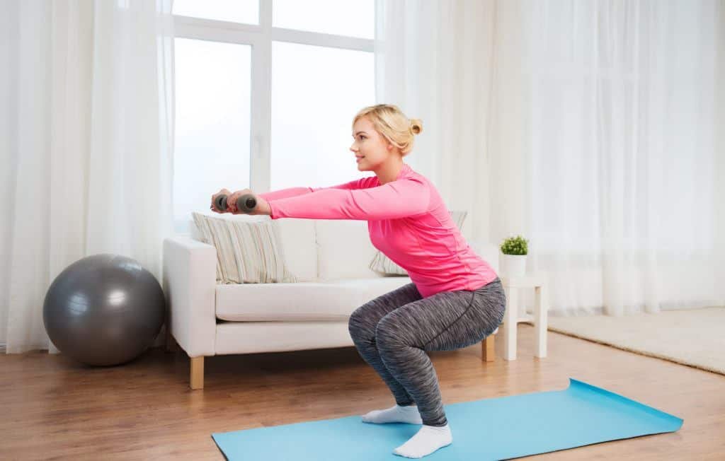 benefits of squats you can do at home
