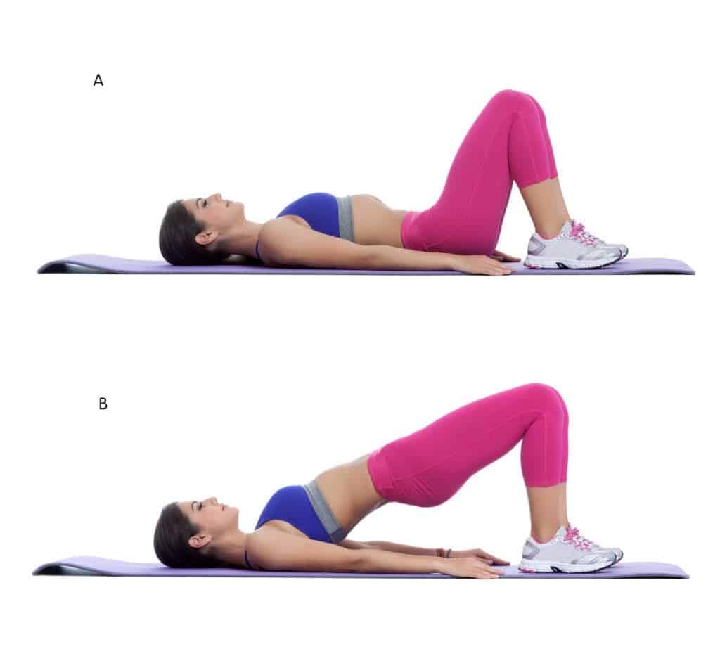Workout Routines For Women At Home:hip raise