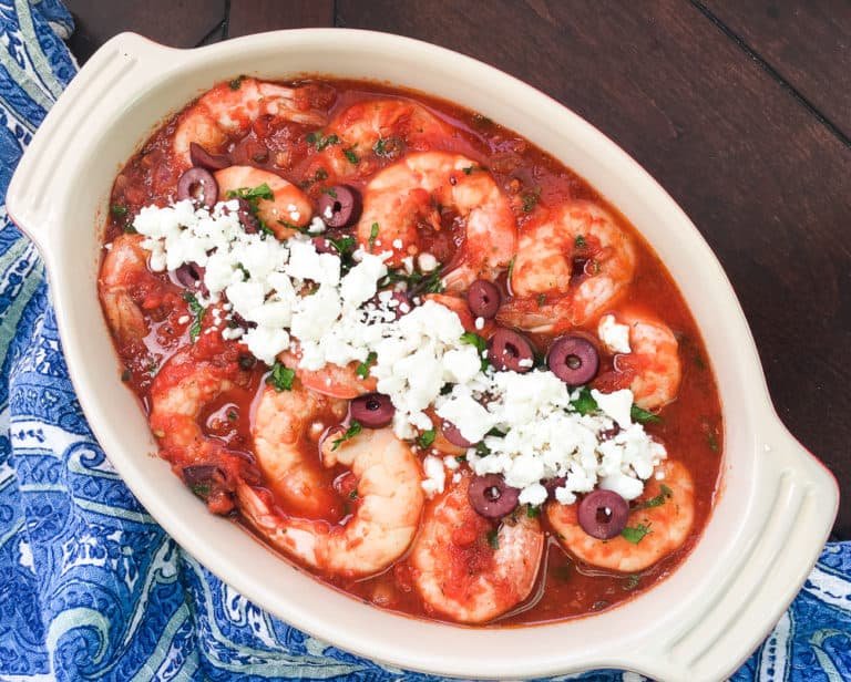 Shrimp Saganaki Recipe