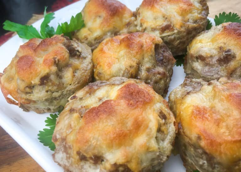 Keto meatloaf muffins recipe