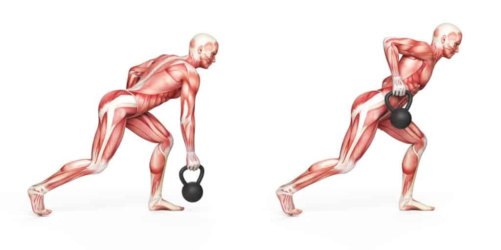 Best Kettlebell Workout Routines:Kettlebell Rows