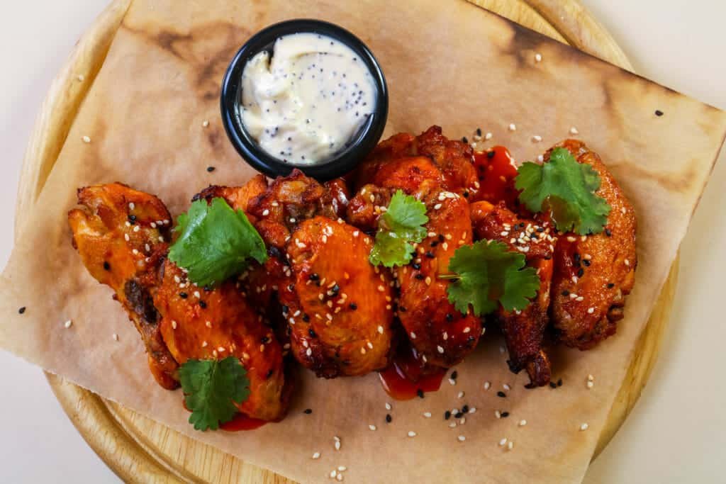 Buffalo chicken wings 