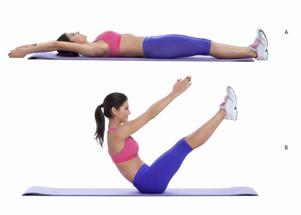 How To Get Rid Of Love Handles Fast 2 Exercises That Target Love Handles:V up