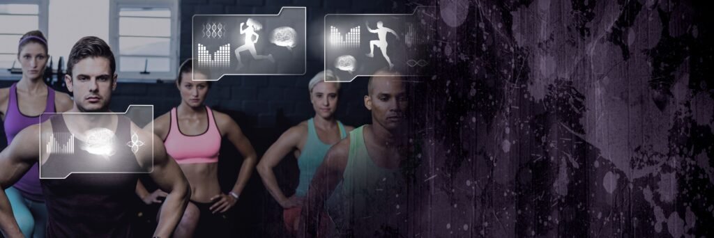 The Social Benefits of Exercise-How Working Out Impacts Your Life 4 Digital composite of Athletic fit group of people