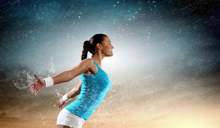 Sport young woman