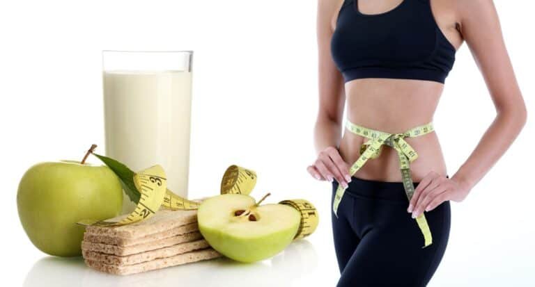 Almased diet plan:dieting concept