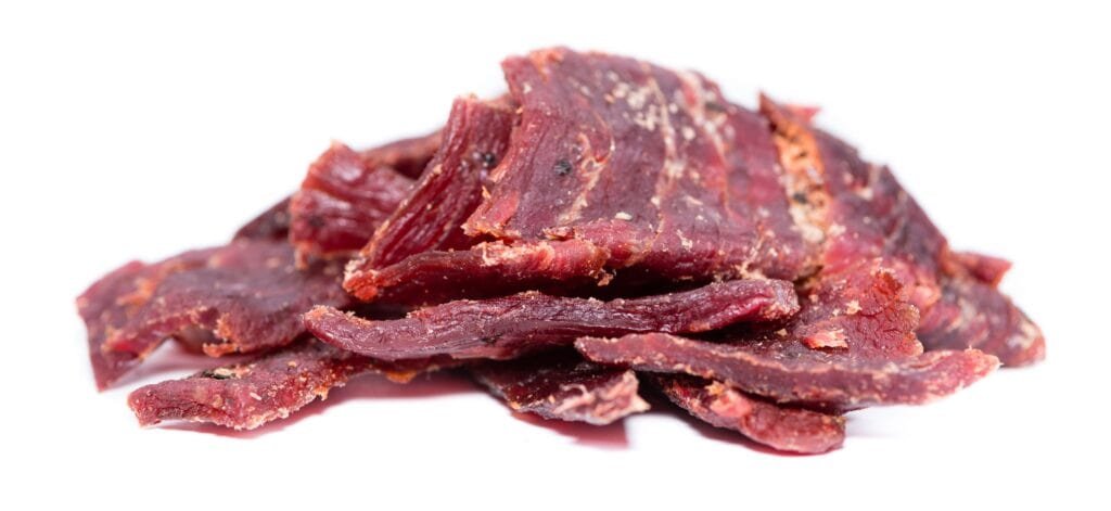 Fuel Your Gains: 10 Nutritious Snacks for Bodybuilders 11 Beef Jerky over white