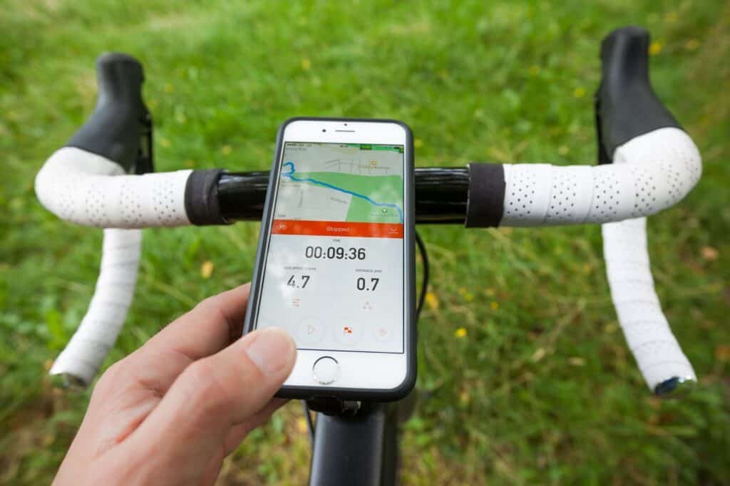 Getting Fit from Your Phone?The Best Health and Fitness Apps 6 Smartphone Running Strava App on a Road Bike