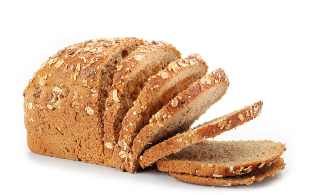 Natural whole grain bread